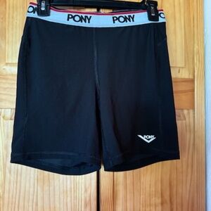 PONY black shorts, small , good condition